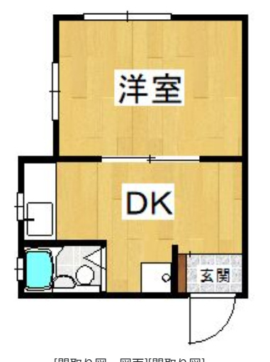 【間取り】 | 春日コーポ