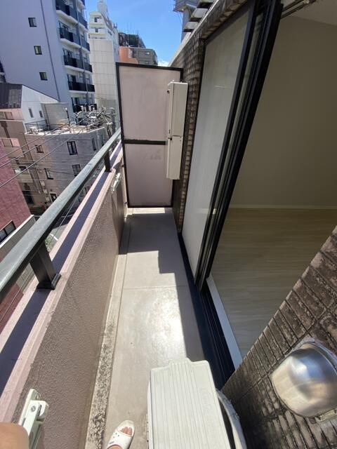 クレストＪのバルコニー