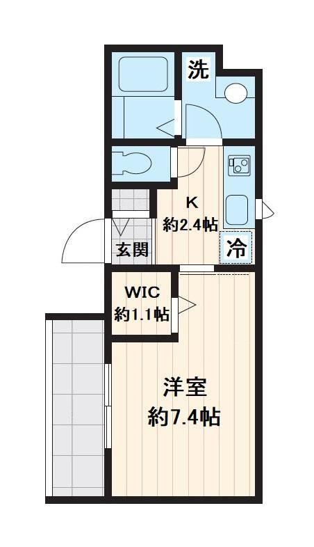 カステロ　ピノの間取り|間取りです。