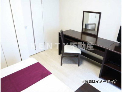 【寝室】 | エクセル河原 | 落ち着いた色調の寝室です