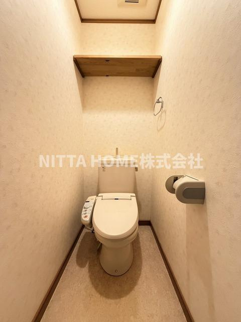 メゾンみやびＤのトイレ|ウォシュレット機能が付いています＊