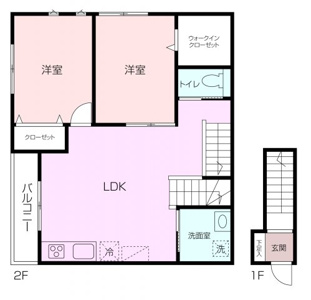 人気の2LDK！