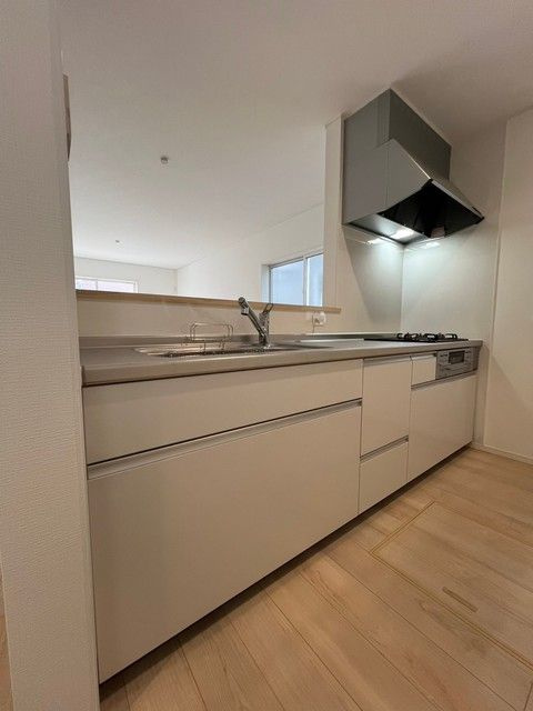 クレイドルガーデン久留米市善導寺町与田第6-1号棟のキッチン|使い勝手の良いカウンターキッチンです♪