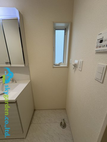 茅ヶ崎市室田3丁目　新築戸建　全2棟2号棟のランドリースペース