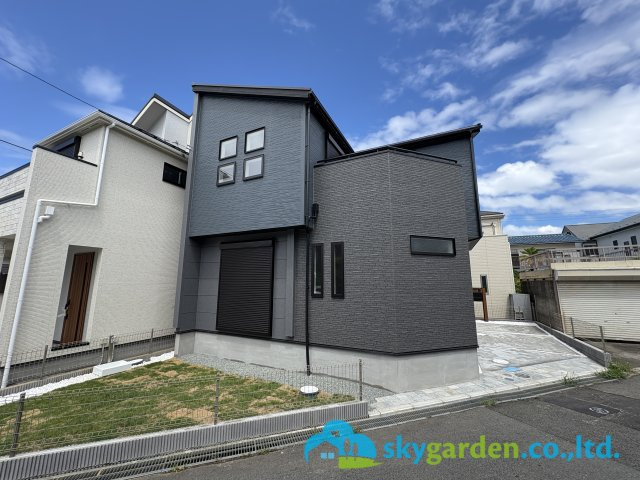 茅ヶ崎市室田3丁目　新築戸建　全2棟2号棟の外観|外はこのようになっています