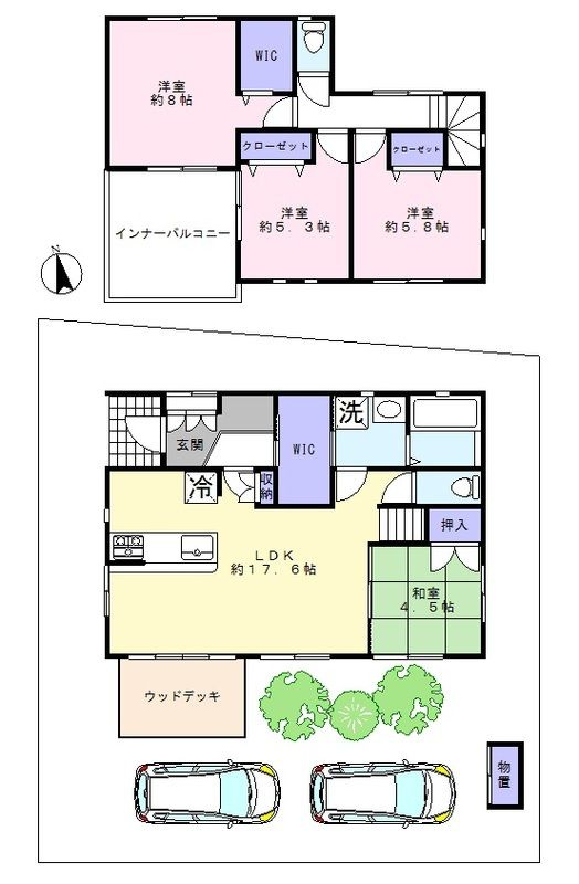 井坂邸の間取り