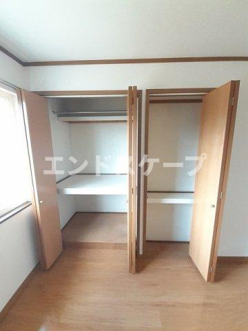サルドセジュール　Ｂの収納|高崎、前橋のお部屋探しはエンドスケープまで！お客様の理想お聞かせ下さい♪
