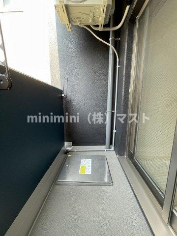 プレサンス四天王寺前夕陽ヶ丘ヴィリードのバルコニー