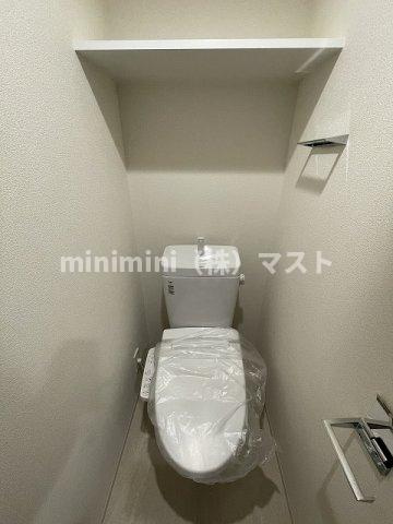 プレサンス四天王寺前夕陽ヶ丘ヴィリードのトイレ