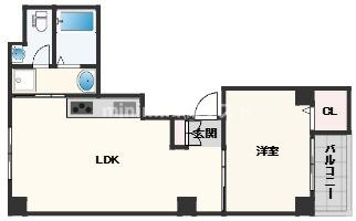 GraceMaisonTanimachi6の間取り
