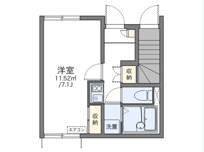 【間取り】 | クレストハウス　Ⅱ