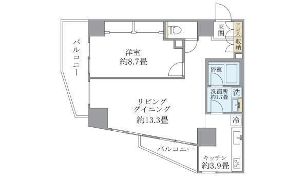【間取り】 | ISM石神井公園