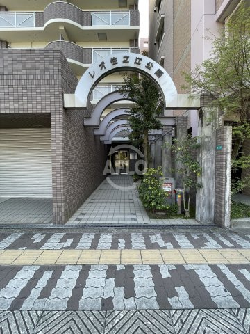 レオ住之江公園のエントランス|レオ住之江公園　エントランス