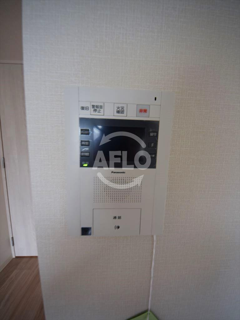 プレサンス難波駅前のセキュリティ|プレサンス難波駅前　ＴＶ付モニターホン