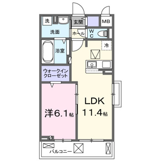 【間取り】 | Ａｘｉｓ２６ | 間取図