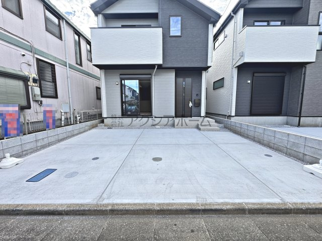 東村山市富士見町3丁目・全2棟　新築一戸建　2号棟の駐車場|カースペース並列2台