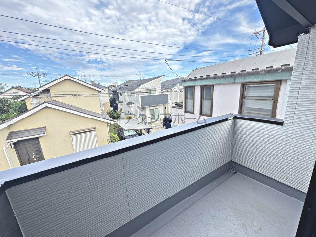 東村山市富士見町3丁目・全2棟　新築一戸建　2号棟のバルコニー
