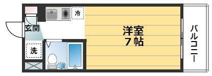 ウエストヴィラージュⅡの間取り