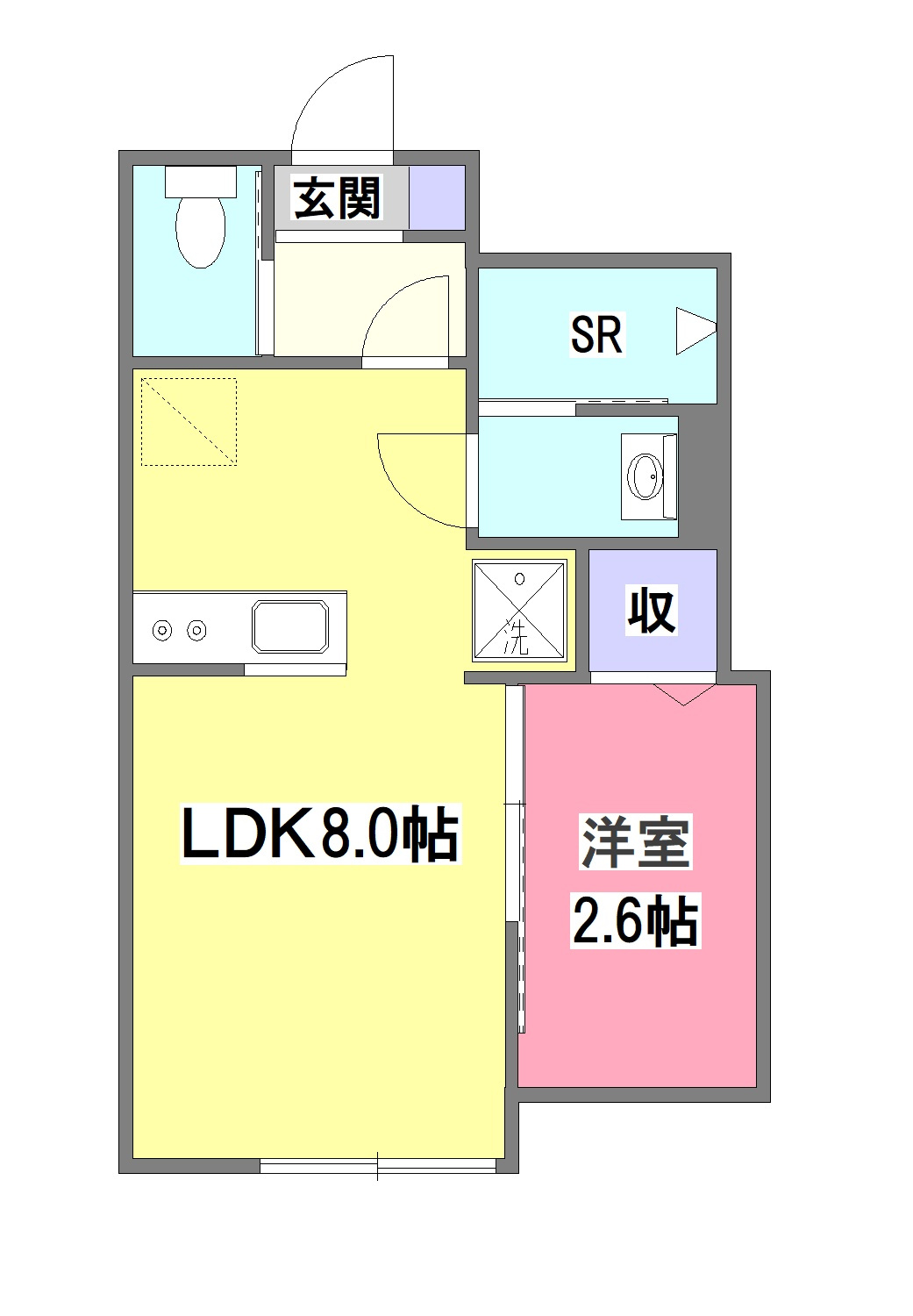 ＫＥＩＡＩ ＲＥＳＩＤＥＮＣＥ 秋津の間取り