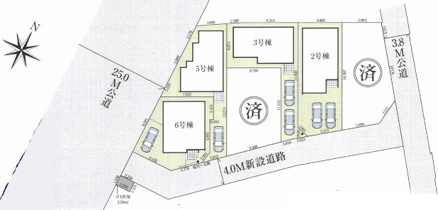 さいたま市天沼町　7期　新築一戸建て　GRAFARE　02の区画図|2号棟