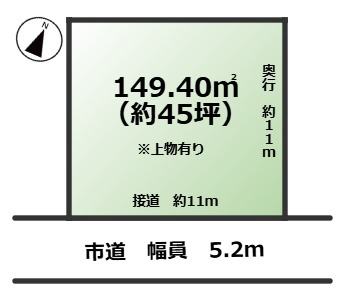 久喜市栗橋東5丁目　中古一戸建ての区画図|2026年8月14日　撮影