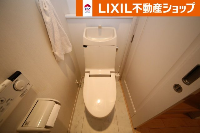 川口市小谷場中古住宅のトイレ|２階