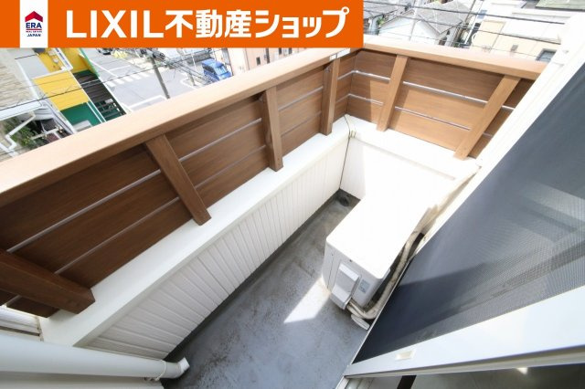 川口市小谷場中古住宅のバルコニー|３階バルコニー
