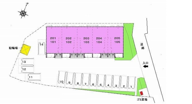 【駐車場】 | フォレスト　ブリーズ