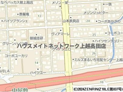 ヴィア　シエロの地図|位置図