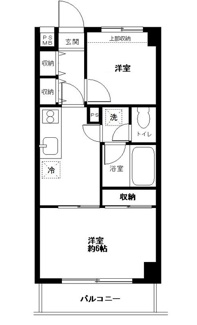 【間取り】 | ライオンズプラザ池尻大橋 | 間取りです。