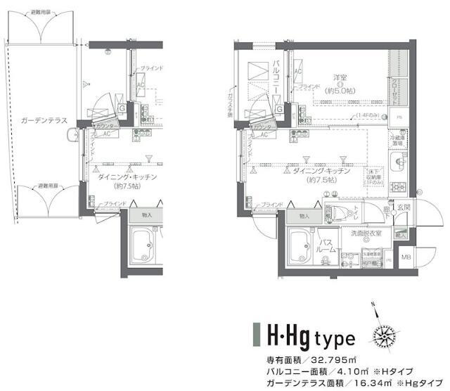 ＺＯＯＭ新宿夏目坂の間取り|間取りです