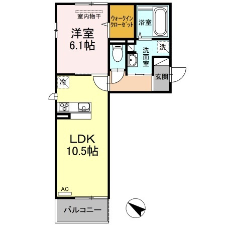 【間取り】 | リバーサイド江並