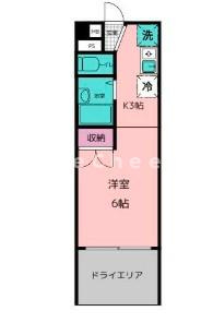 カーサ千早の間取り