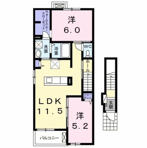 プラシードⅤの間取り