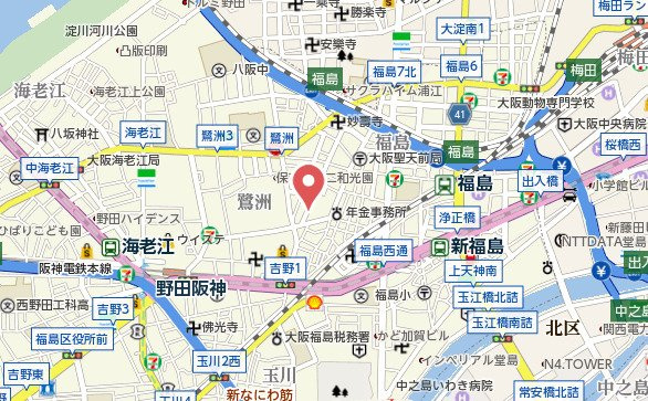 【地図】 | エスリード大阪梅田WEST