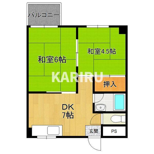 サンシャインＭＫＭ大池の間取り
