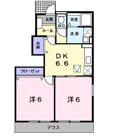【間取り】 | ブライトヒルズＡ