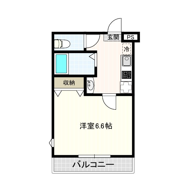 武蔵野市吉祥寺東町１丁目の賃貸マンションの間取り