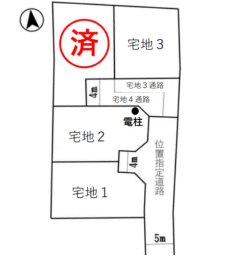 【区画図】 | 西区池田3丁目