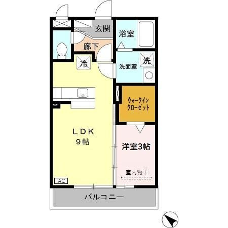 Ｏｎｅ Ｌｏｖｅの間取り