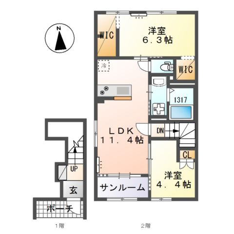 【間取り】 | ＣＡＩ（サイ）