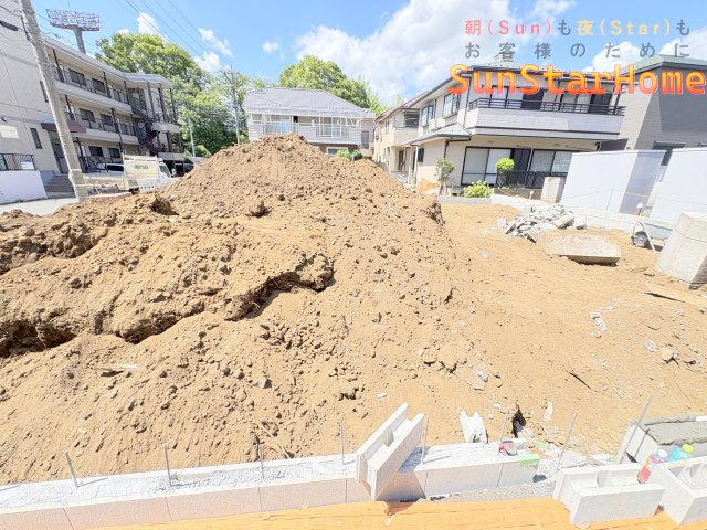 【サンスターホーム現地販売物件】羽村市栄町2丁目　オール電化新築戸建2号棟の外観