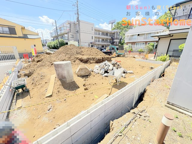【サンスターホーム現地販売物件】羽村市栄町2丁目　オール電化新築戸建2号棟の外観