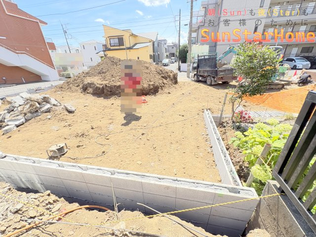 【サンスターホーム現地販売物件】羽村市栄町2丁目　オール電化新築戸建2号棟の外観