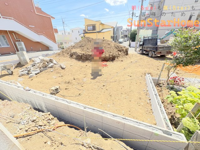 【サンスターホーム現地販売物件】羽村市栄町2丁目　オール電化新築戸建2号棟の外観