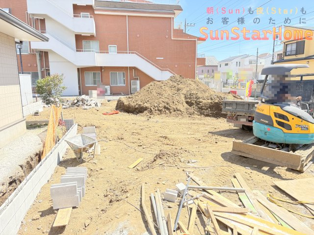 【サンスターホーム現地販売物件】羽村市栄町2丁目　オール電化新築戸建2号棟の外観