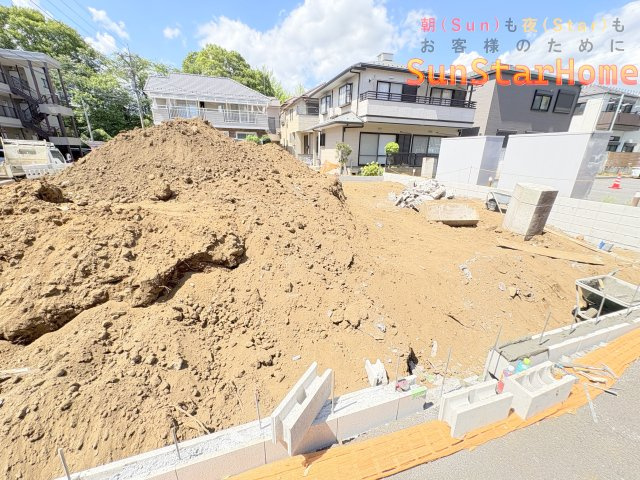 【サンスターホーム現地販売物件】羽村市栄町2丁目　オール電化新築戸建2号棟の外観