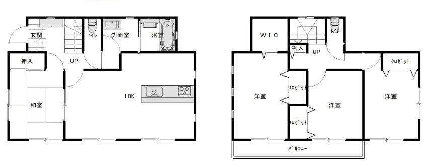 行田市持田　中古戸建の間取り|図面と現況が異なる場合、現況を優先とします。