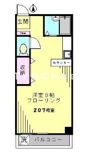パインハイツの間取り