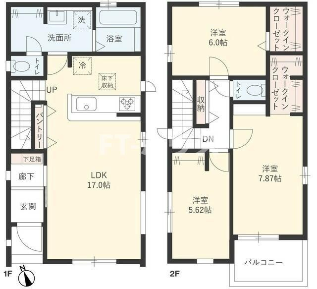 Ｓｕｍａｉ－ｔｏ船橋市三山０５の間取り